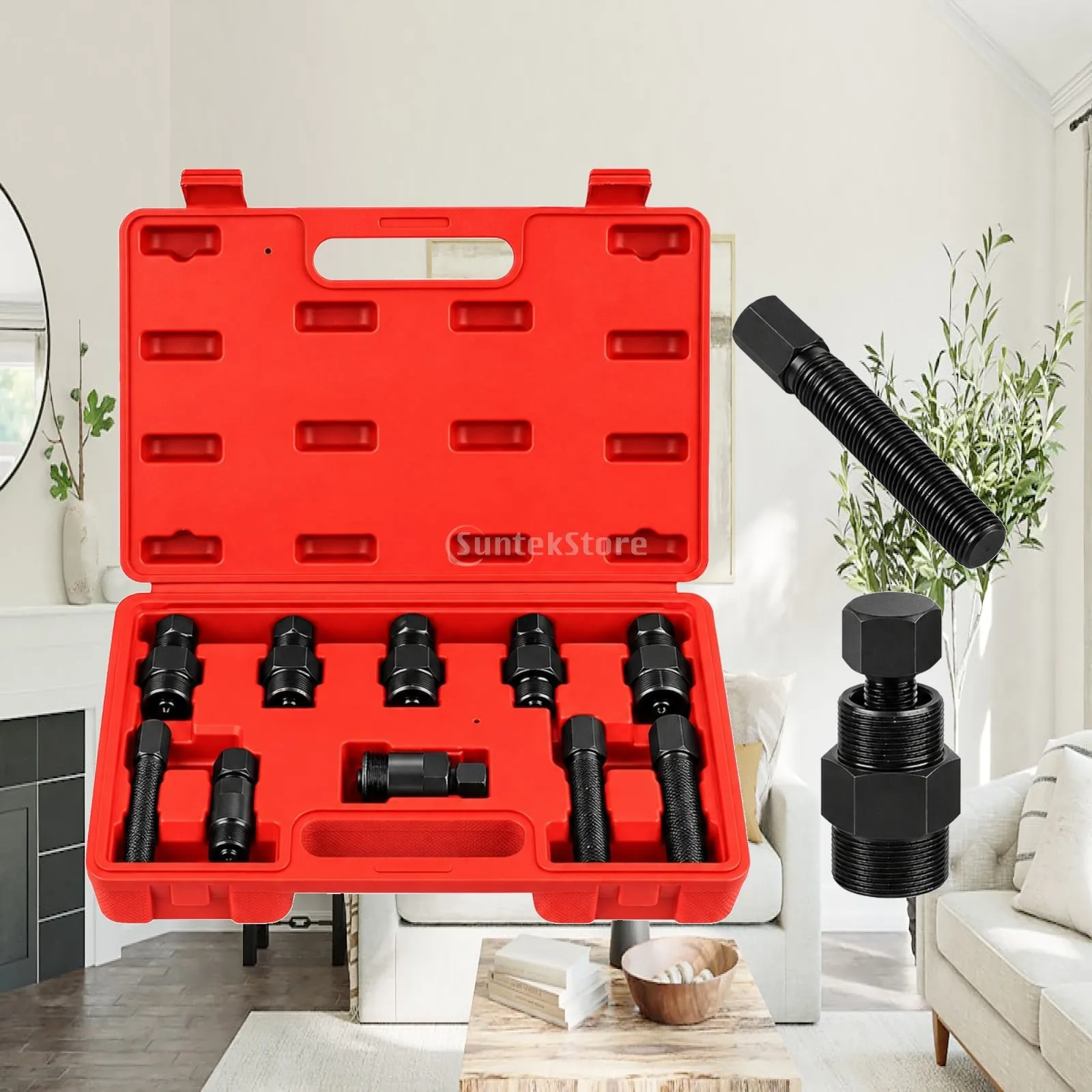 Motorcycle Repair Tool Rotor Puller 45 Steel Flywheel Remover for Engine Maintenance Dirt Bike Scooter Kit