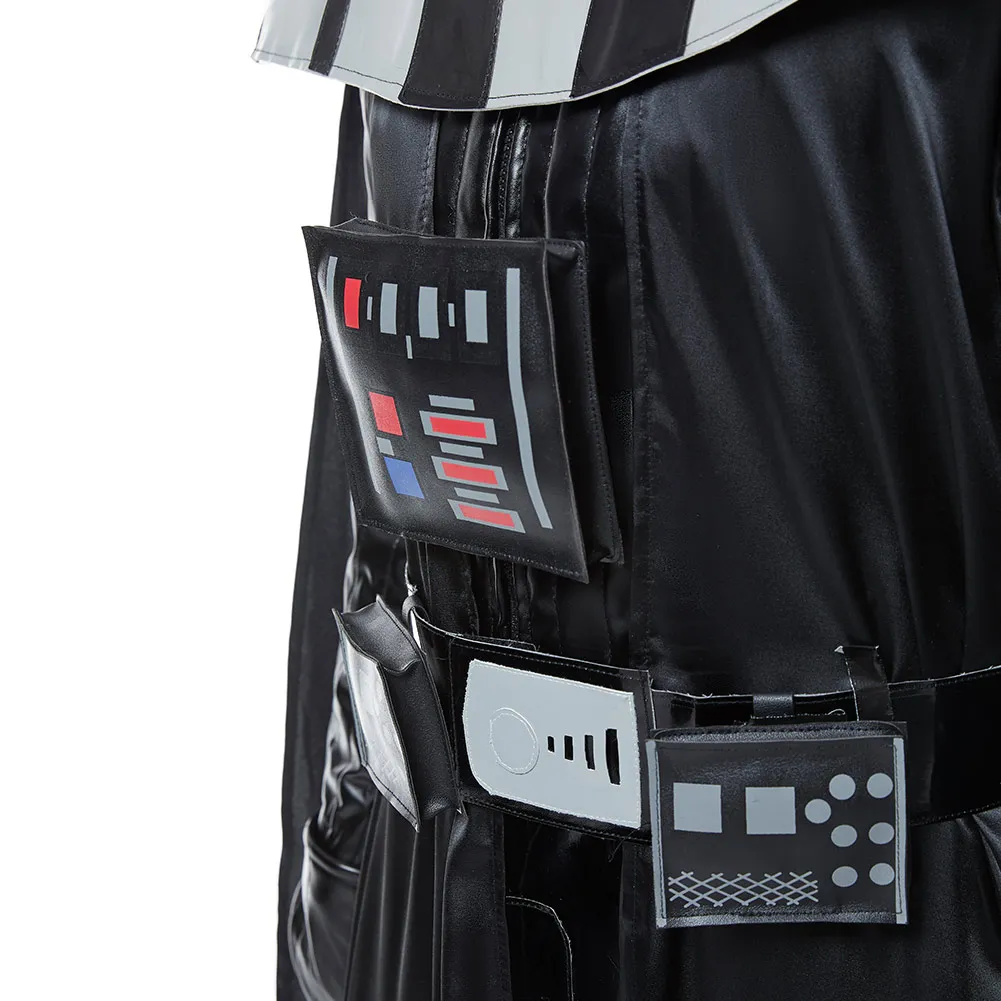 ريفان فيدر تأثيري الخيال فيلم معركة الفضاء دارث تمويه زي الرجال فانتازيا ملابس الذكور هالوين كرنفال حفلة القماش #6