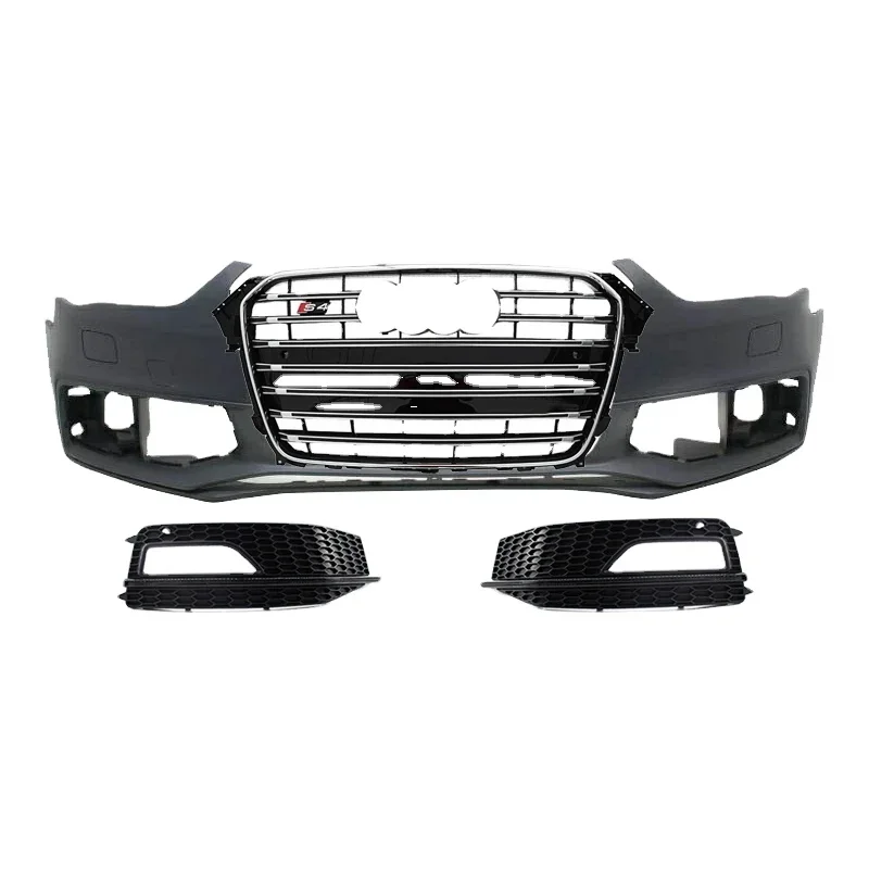 

S4 bodikits front bumper without grill for A4 B85 high quality S4 body kit 2013 2014 2015 2016