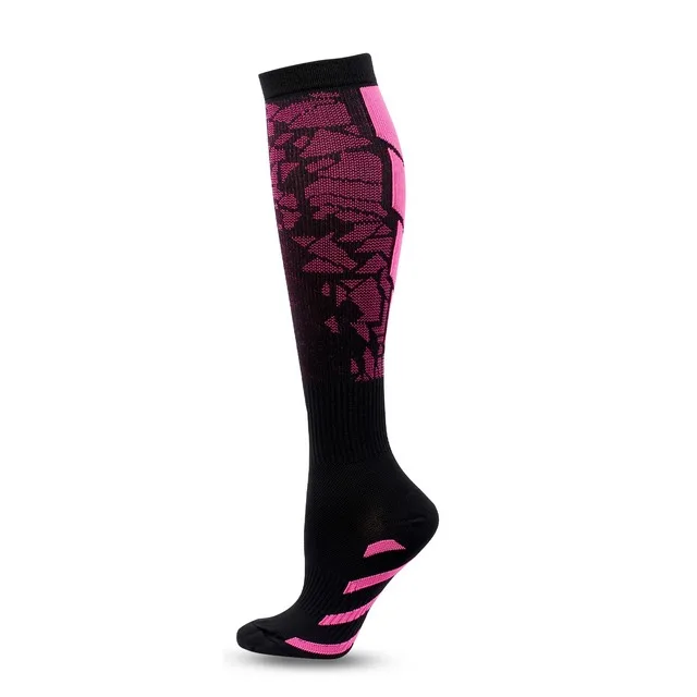 Women Men Copper Compression Socks Circulation Best For Running Nursing Hiking Recovery Flight Socks