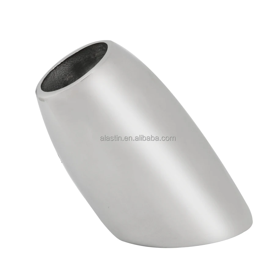 

STLF Marine Stainless Steel 316 60 Degree Round Flagstaff Stanchion Base Marine Hardware for Boat