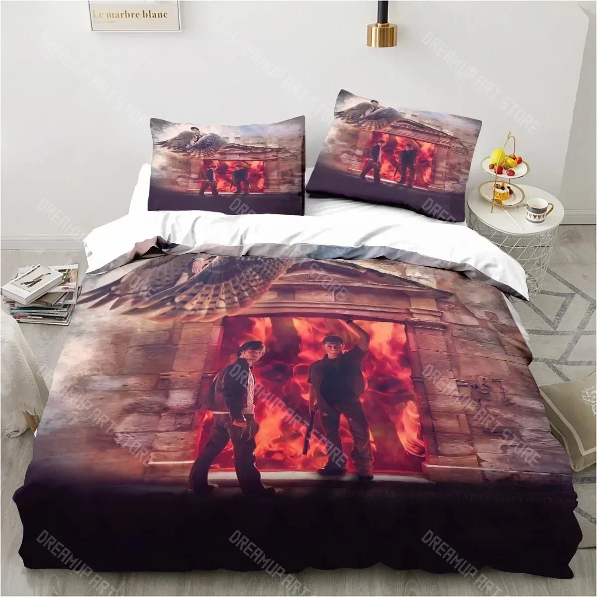 2026 3D Print Supernatural TV Series Bedding Sets Single Twin Full Queen King Size Bed Linen Kids Girls Bedroom Decor Cartoon Du
