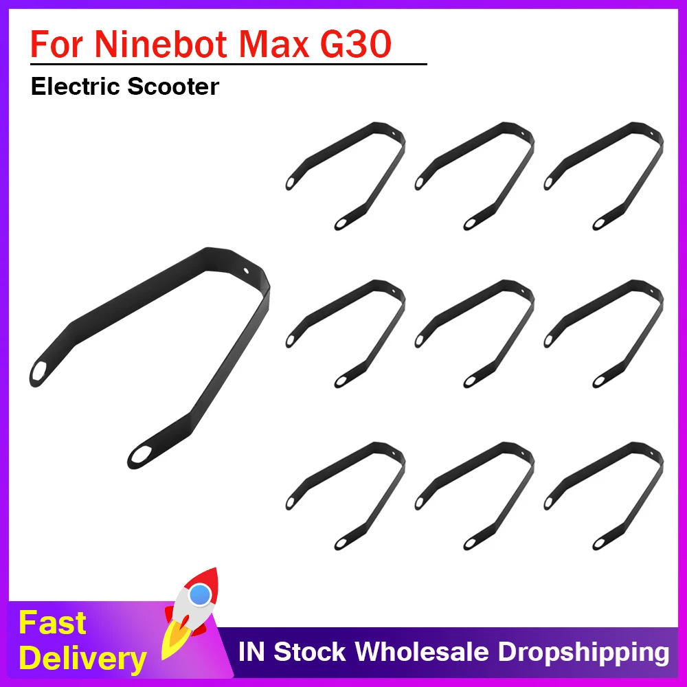 

6/10 шт., детали кронштейна заднего крыла для Ninebot MAX G30 G30D, кронштейн для брызговика для электрического скутера, алюминиевые аксессуары