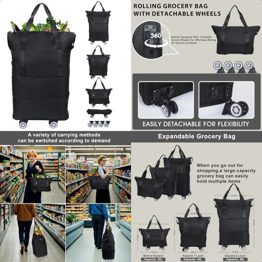Reusable Grocery Ba… - image
