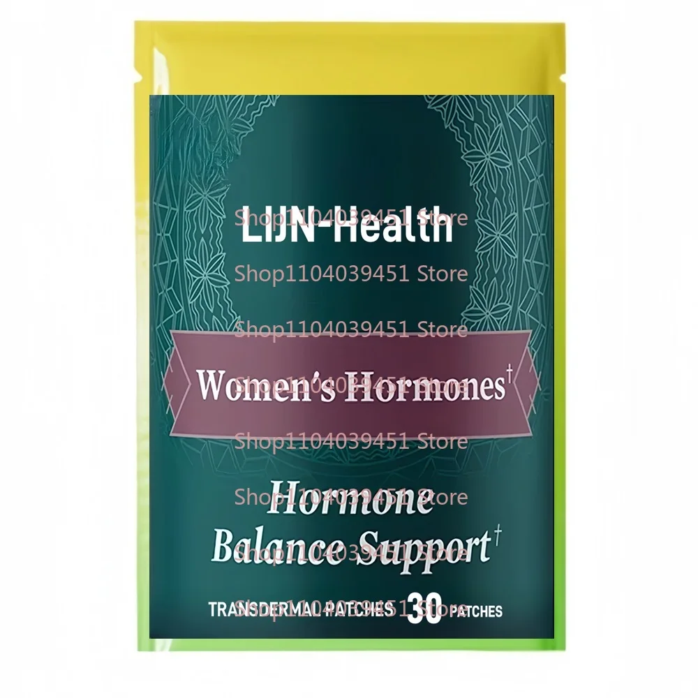 30 Patches Women's Hormones Transdermal PatchesHelps Reduce Stress, Supports Energy, Hormone Balance