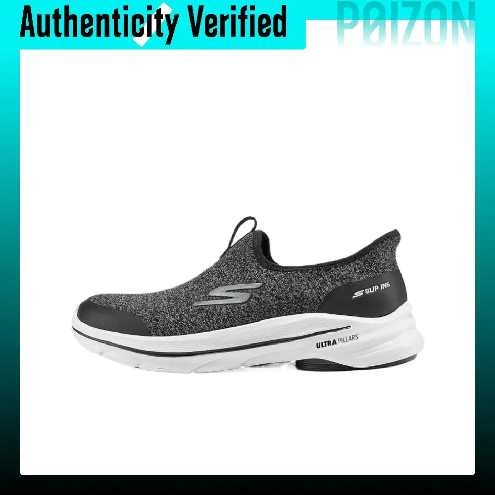 Skechers Slip Ins Walking Shoes Women's 125933-BKGY