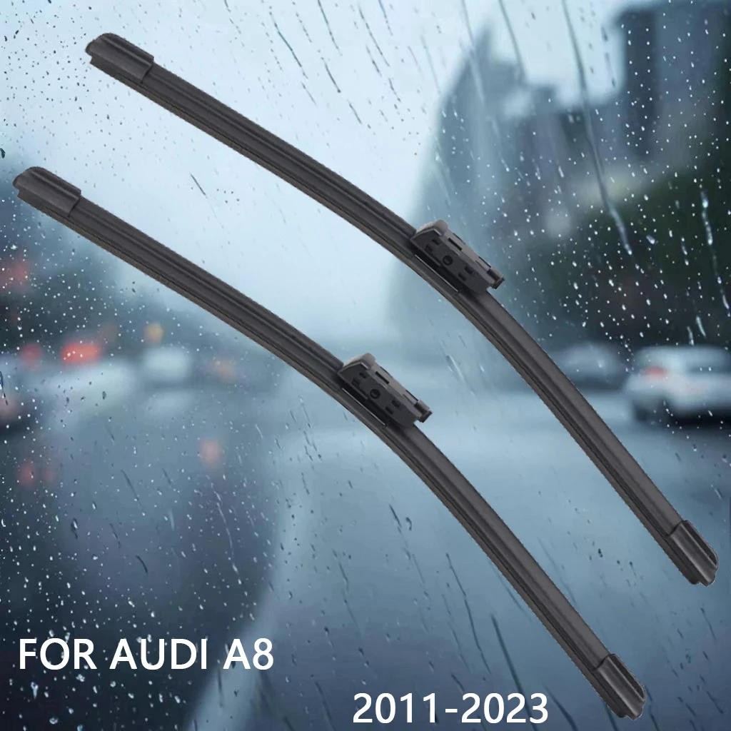 

Car Wiper Blade For Audi A8 2011-2023 Windshield Rubber Refill Front Window Wiper Auto Accessorie