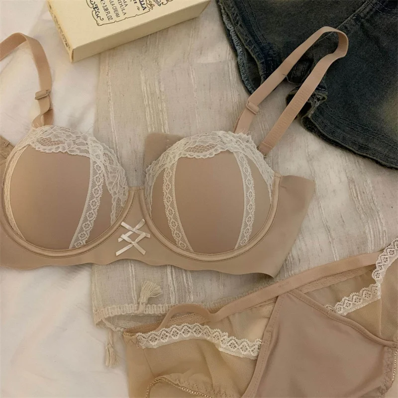

Leopard Print Lace Push Up Bras and Panty Set for Women Push Up Seamles Bras Bralette Mujer Comfortable Underwear Lady Lingerie