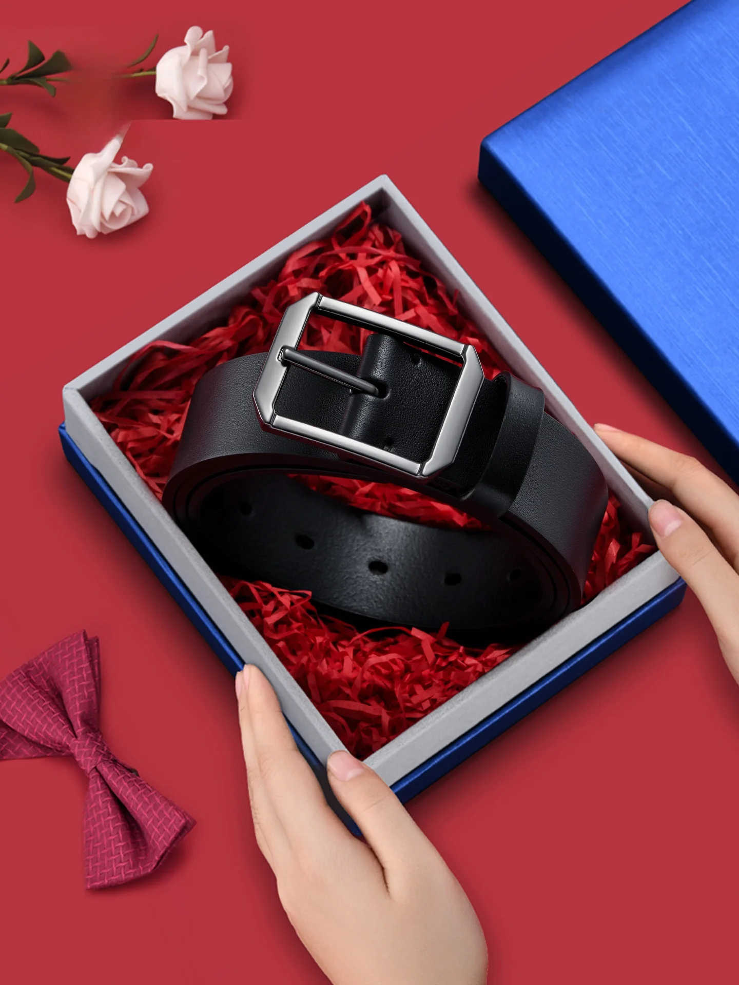 genuine-top-layer-cowhide-belt-for-men-with-needle-buckle-casual-waist-belt-leather-young-people's-loose-pants-gift-box-new-m