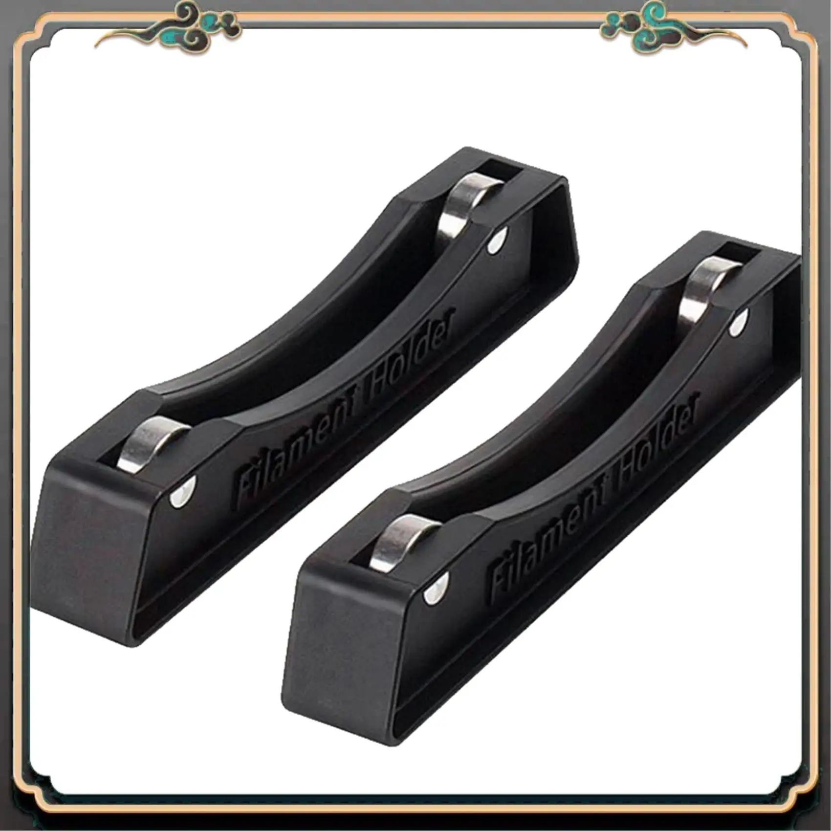 Reliable-4X 3D Printer Filament Holder Extra Smooth 3D Printing PLA ABS Bracket FDM Printing Wire Consumables Rack Accessories