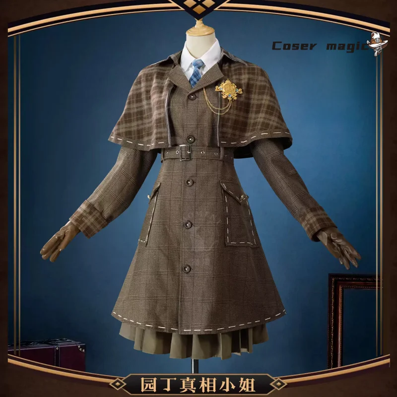 لعبة الهوية الخامس إيما وودز البستاني تأثيري حلي موحدة هالوين كرنفال حفلة عيد الميلاد لعب دور الملابس الملابس