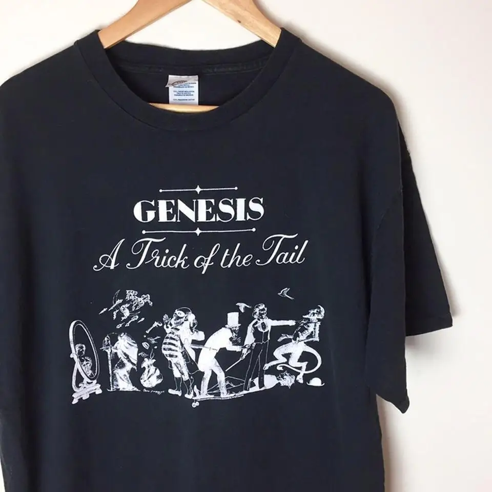 Genesis band Trick Of The Tail Unisex T-shirt Gift For Fan All Size S-3XL