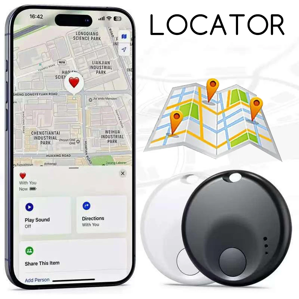

Mini Gps-Tracker Anti-Loss Tracking Device Pets Kids Valuables Locator High Sensitivity Real-Time Tracking Tool Long Standby