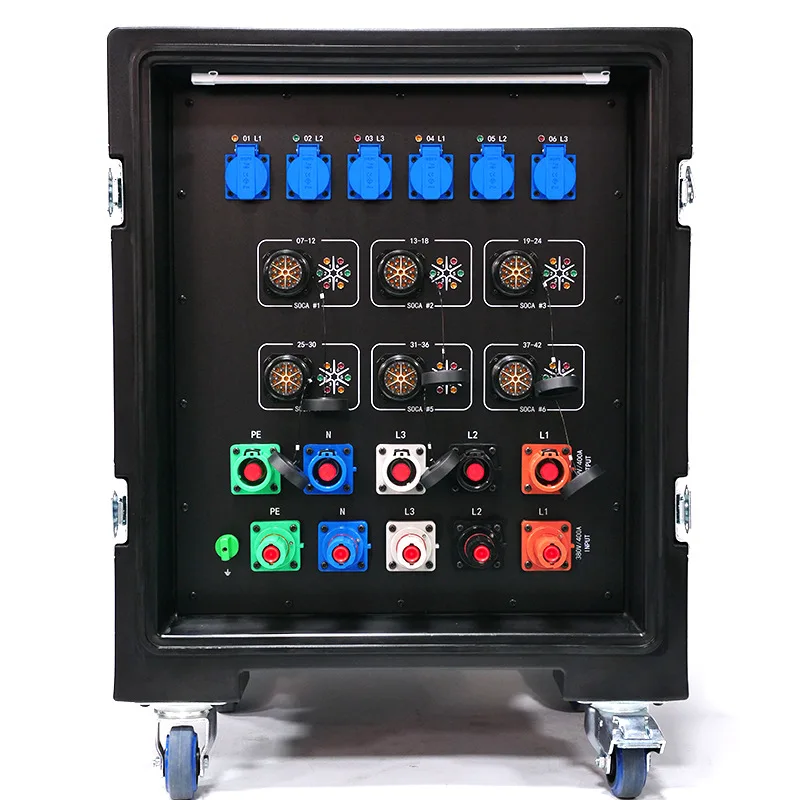 42 channels European standard distribution box electric cabinet outdoor performance through cabinet 42 channels