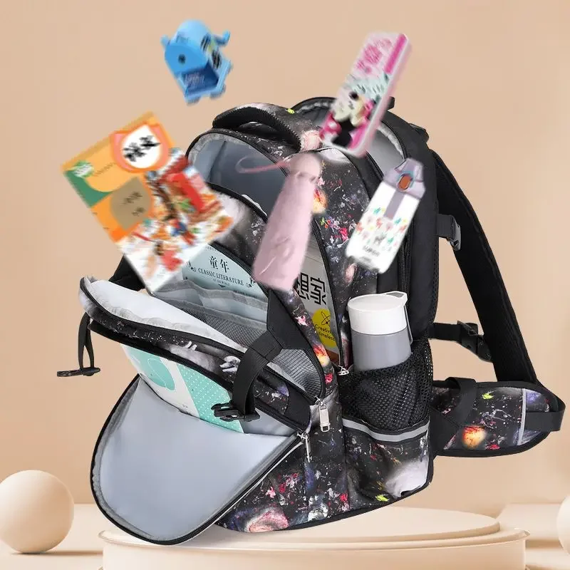 어린이 배낭 초등 어린이 학교 가방 소년 대형 정형 배낭 방수 Schoolbag 큰 책 가방 mochila infantil