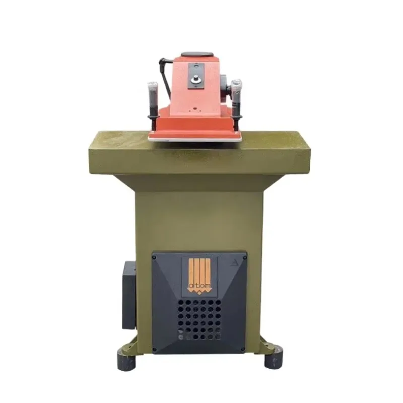 

Semi-Automatic Hydraulic Swing Arm Leather Shoes Cutting Die Machine Clicker Press 30T Force 1000KG Weight for Efficient Leather