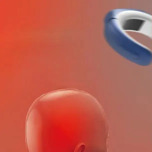 

Cervical Neck Massager with Heat and Red Blue Light Wireless Portable for Home Office Use