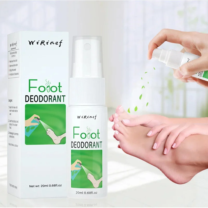 Foot Odor Spray Deodorant Odor Removal Spray Foot Artifact Footwear And Socks Feet Serum Anti-itch Anti-sweat Powder Foot Care