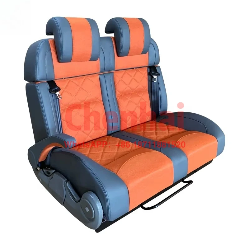 Customize 2025 High Quality Custom Converted Motorhome Seat Reclinable Flipped Luxury Van Seat Bed