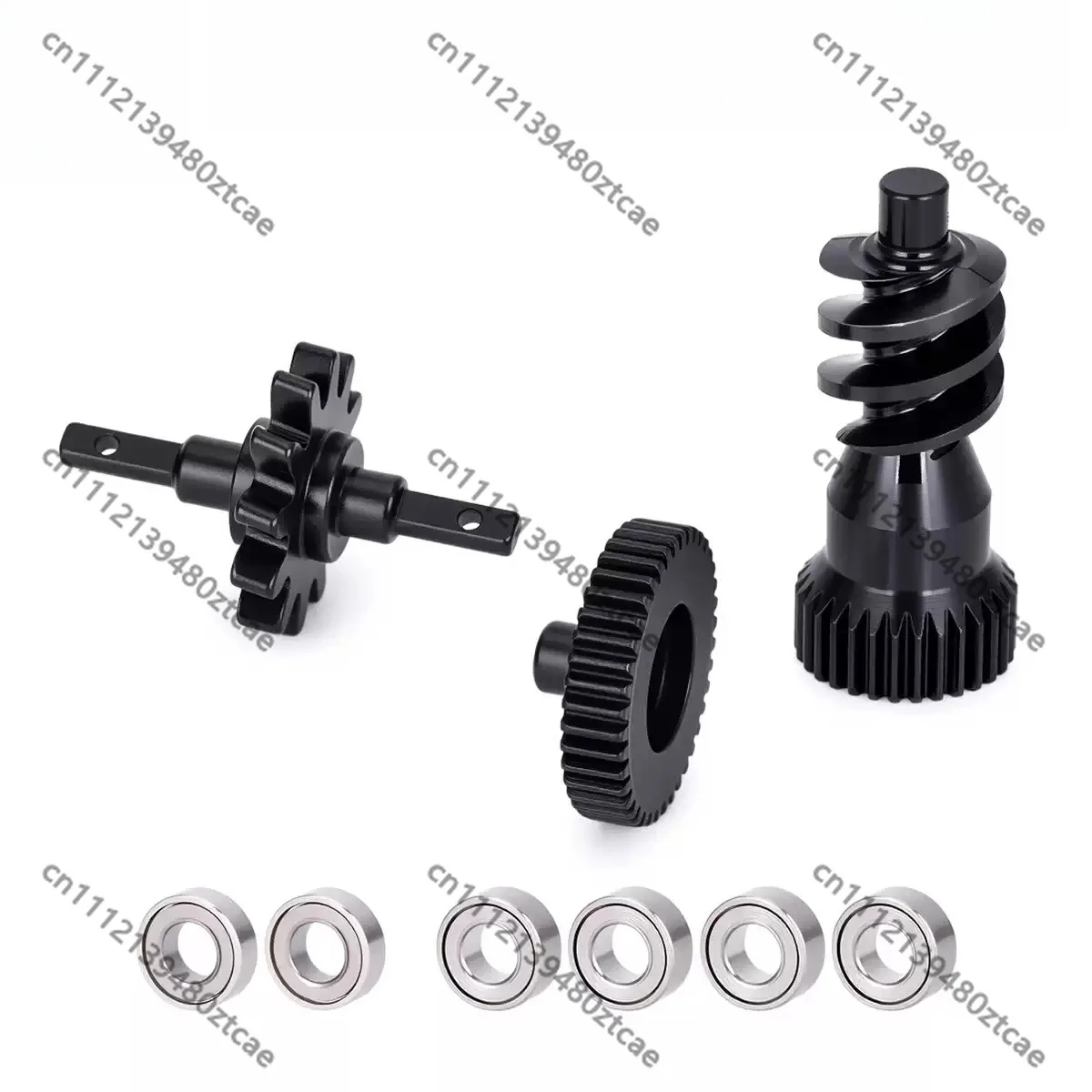 1/30 Mini RC Simulation Crawler High Strength 45 Steel & Stainless Steel Transmission Gearbox Gear Replacement Upgrade Parts