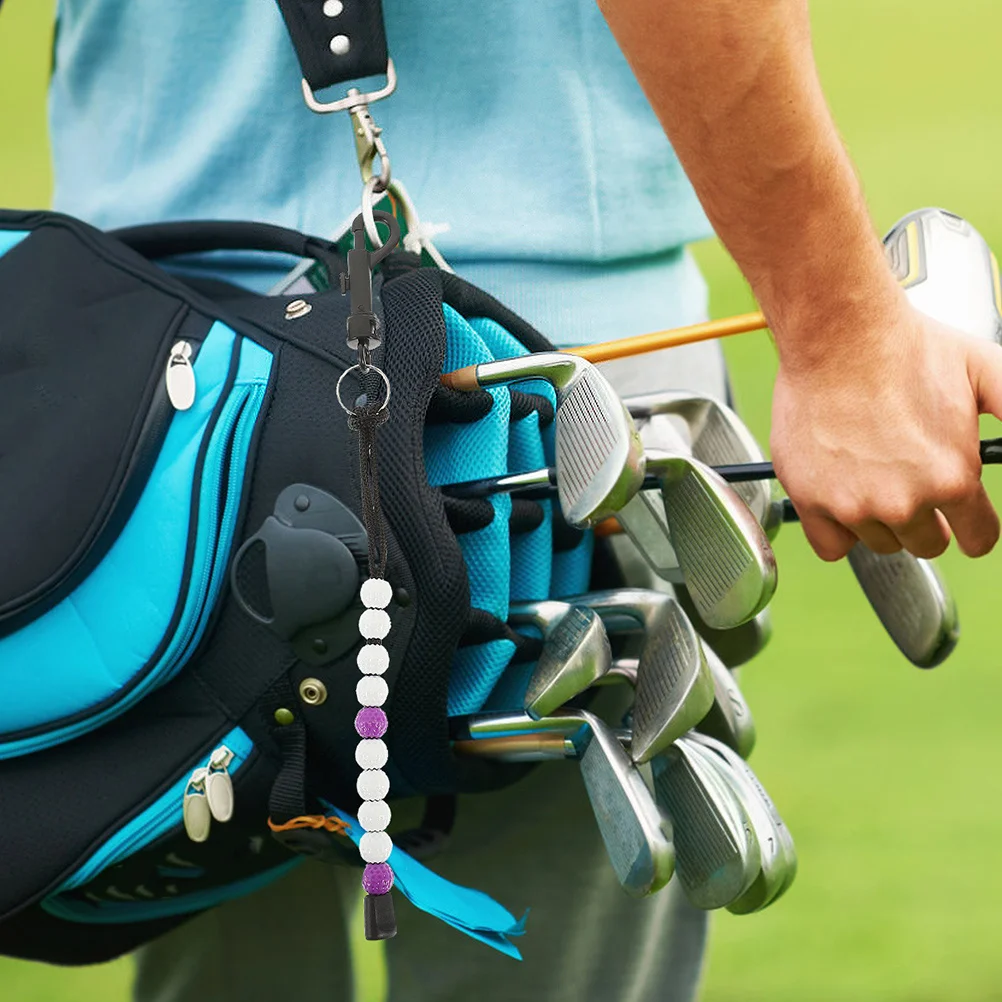 

3Pcs Golf Score Counter Bead Wristlet Golf Beads Count Golfs Stroke Counter Portable Scoring Chain Golfing Supplies