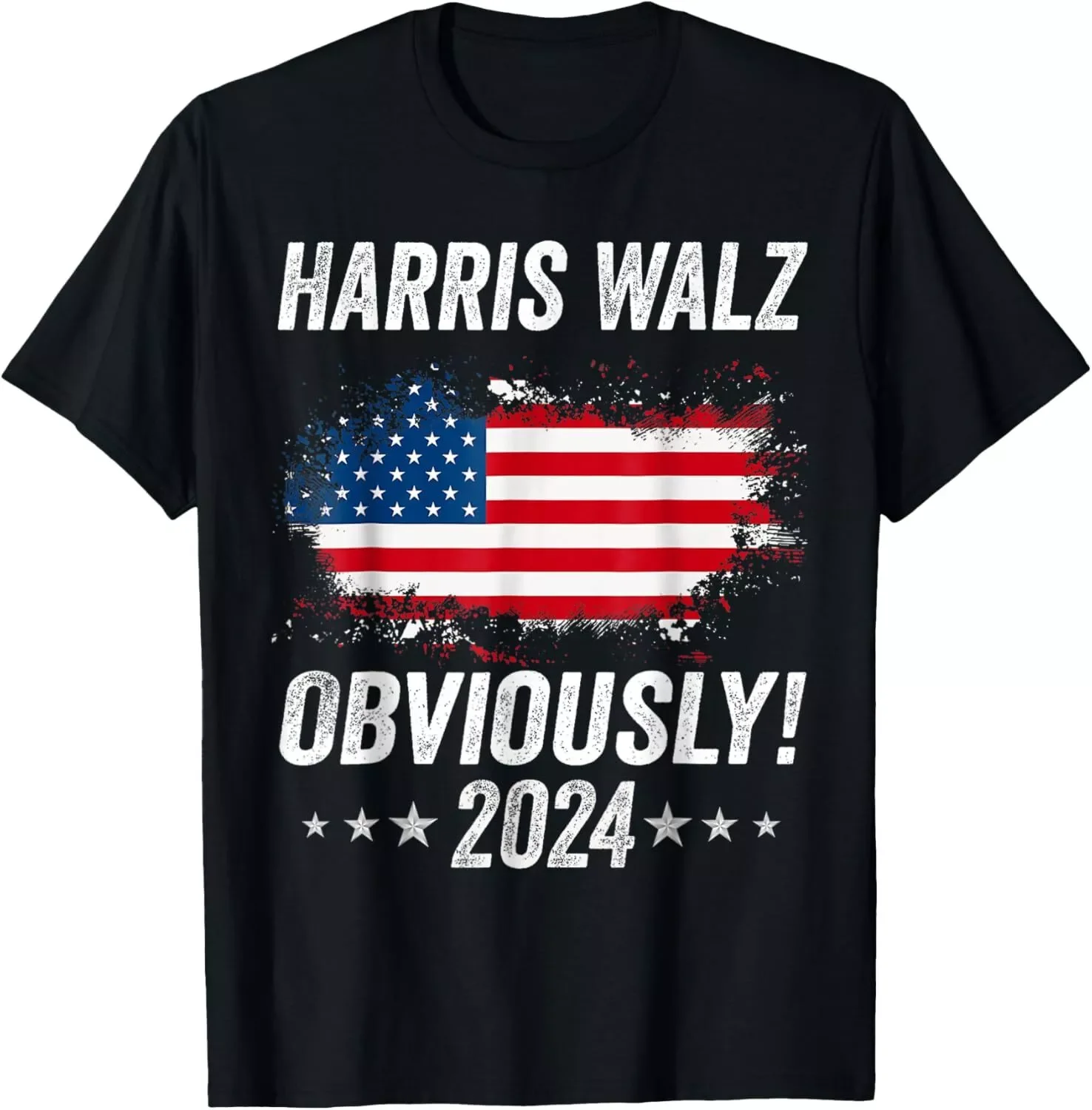 Kamala Harris Tim Walz Obviously 2024 Harris Waltz 2024 Election Lover T-Shirt