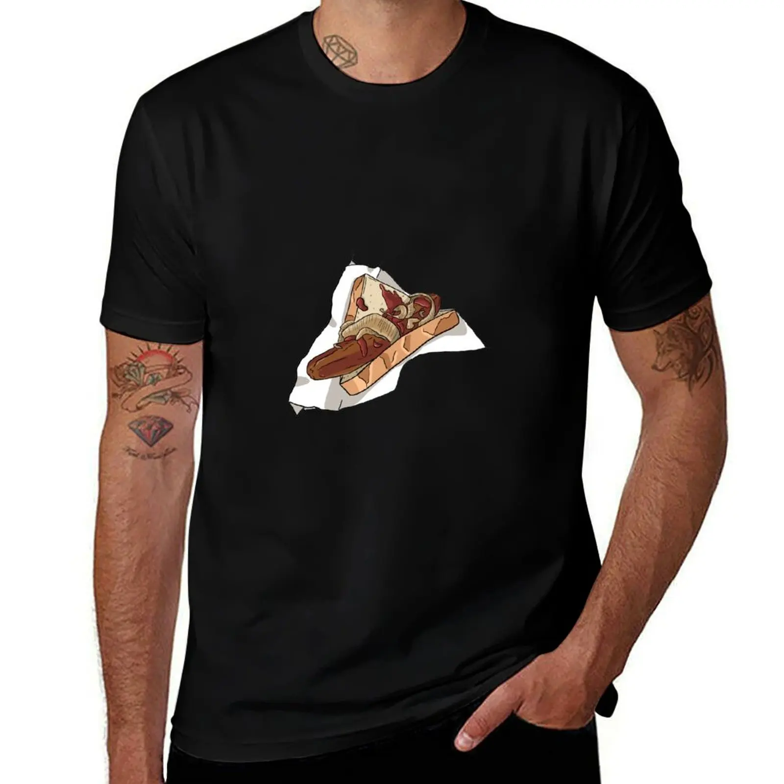 

Sausage Sizzle T-Shirt designer shirts customizeds t shirts for men cotton