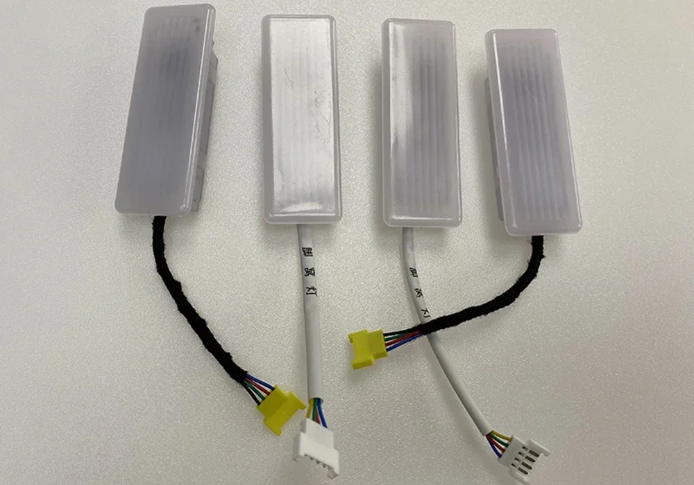 Conversão automática porta interior do carro luz ambiente iluminação decorativa tuning carro para bmw x5 x6 f15 f16 2014-2018