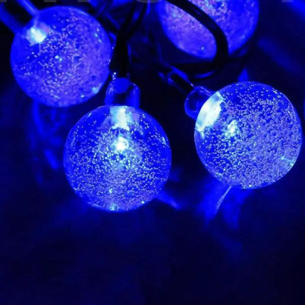 

Solar String Lights Waterproof Powered Bright Crystal for Party Wedding Xmas