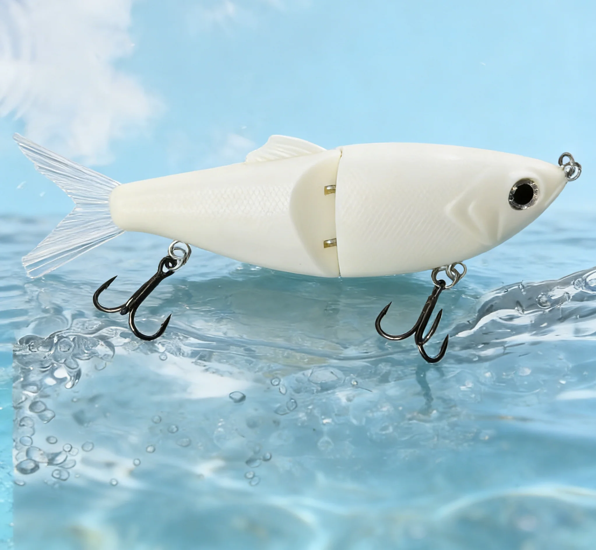 

NRVBaits Slow Sinking Minnow Glide Bait Fishing Lure for Big Bass Striped Bass And More - Outdoor Fishing Accessories