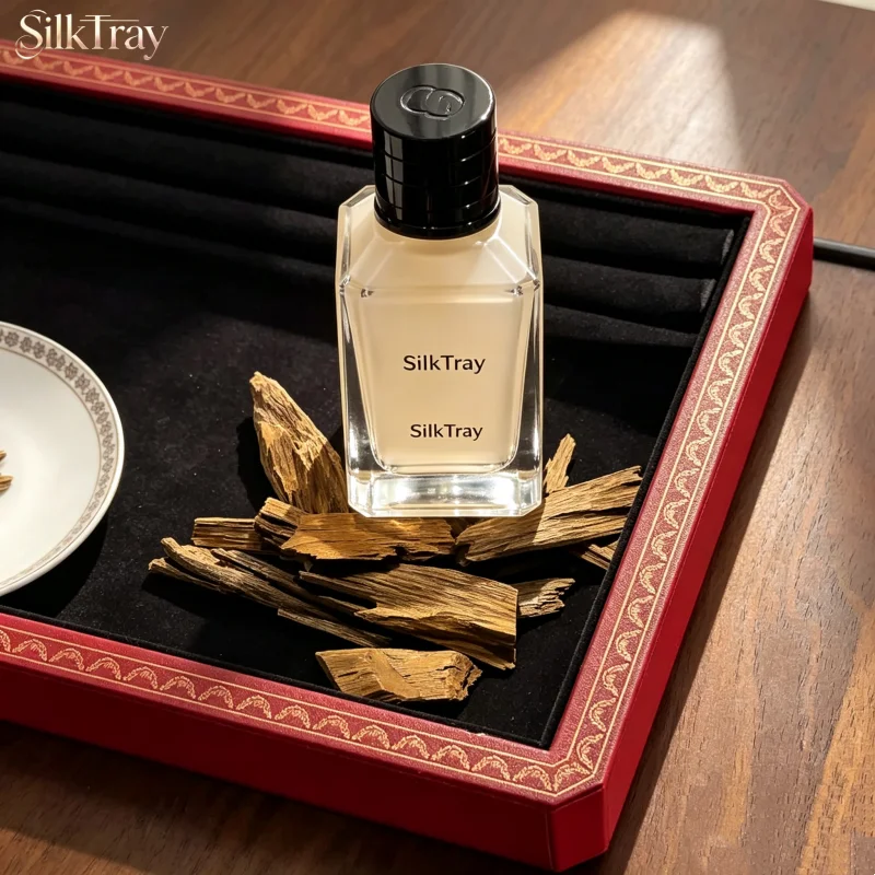 Octagonal Jewelry Box, Eid Mubarak Gift Display Tray for Ring Necklace Bracelet, Luxury Viewing & Storage Organizer