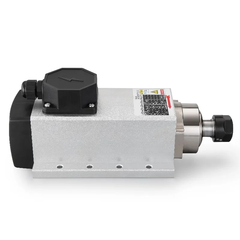 2026 GDZ80x73-2.2 kw 24000 Rpm 400HZ 220v Er20 2.2kw air Cooled Spindle Motor with Flange