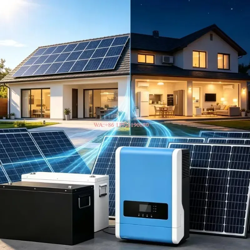 WMWMNU for Solar Panel System 6.2KW Complete Solar Power Kit with Battery Storage