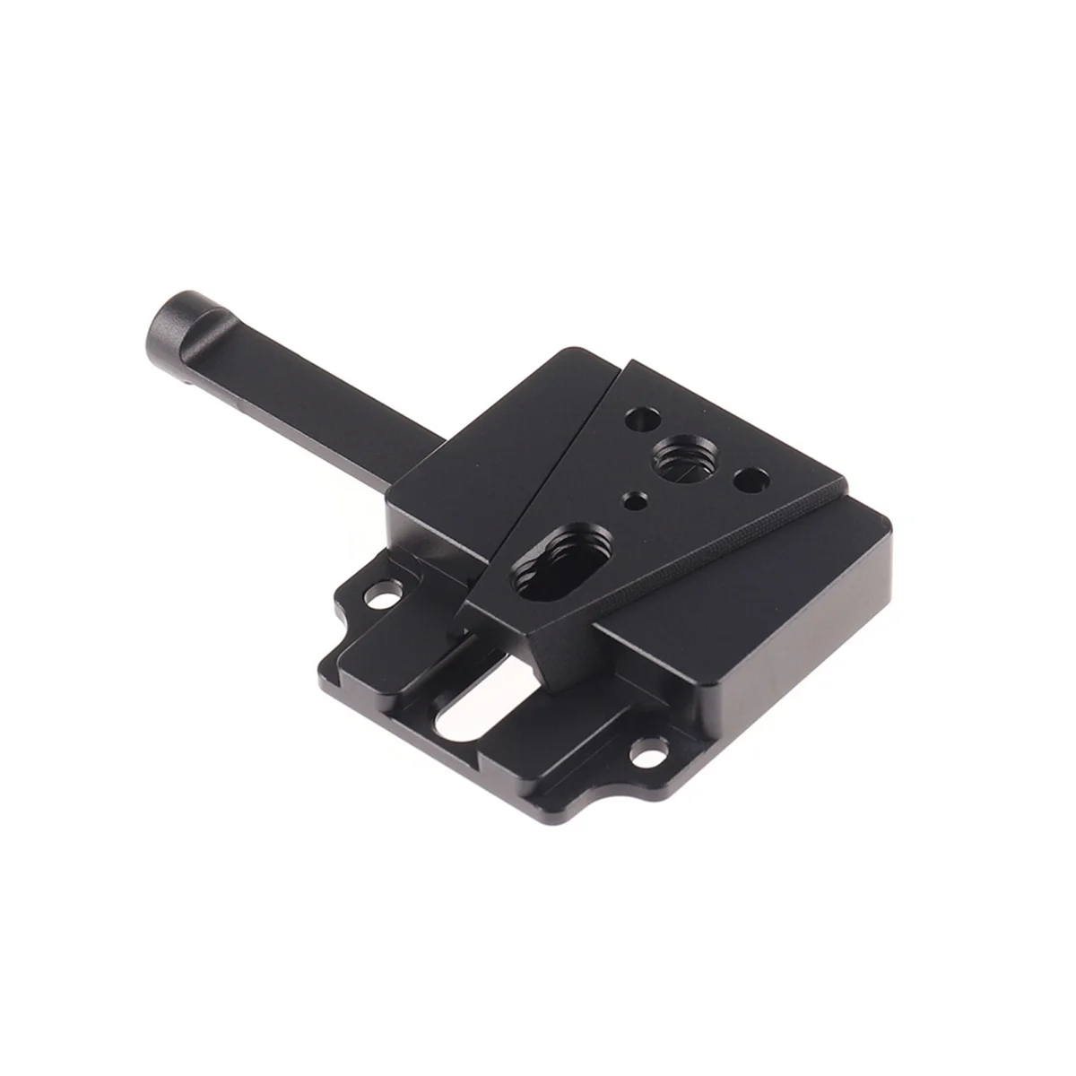 FFYY-Piastra batteria con attacco a V in lega di alluminio per fotografia Piastra a sgancio rapido + adattatore V-Lock per fotocamera Sony Canon