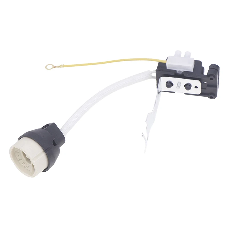 GU10 Lamp Holder Bulb Base With Wire Ceramic Halogen Socket Pottery Adapter Extension Wire Connector For LED Halogen Light