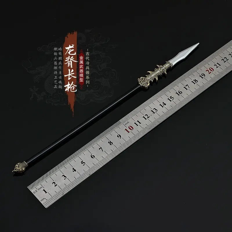 Chinese-style, ancient, military-themed, metal craft model ornament 