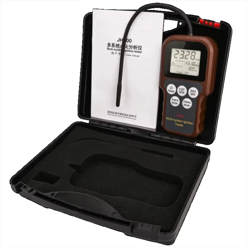 

AT78-JH800 Multi-system Ignition Analyzer Tester For Car High Voltage Coil Detection Auto Engine Diagnostic Tool