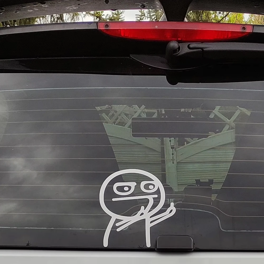 Car Accessories You Need - Adesivo de Vinil Refletivo Engraçado de