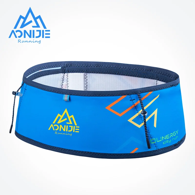 AONIJIE Colorful Hydration Running Belt Unisex Running Waist Bag Trail Marathon Gym Workout Fitness Mobile Phone Holder W8108