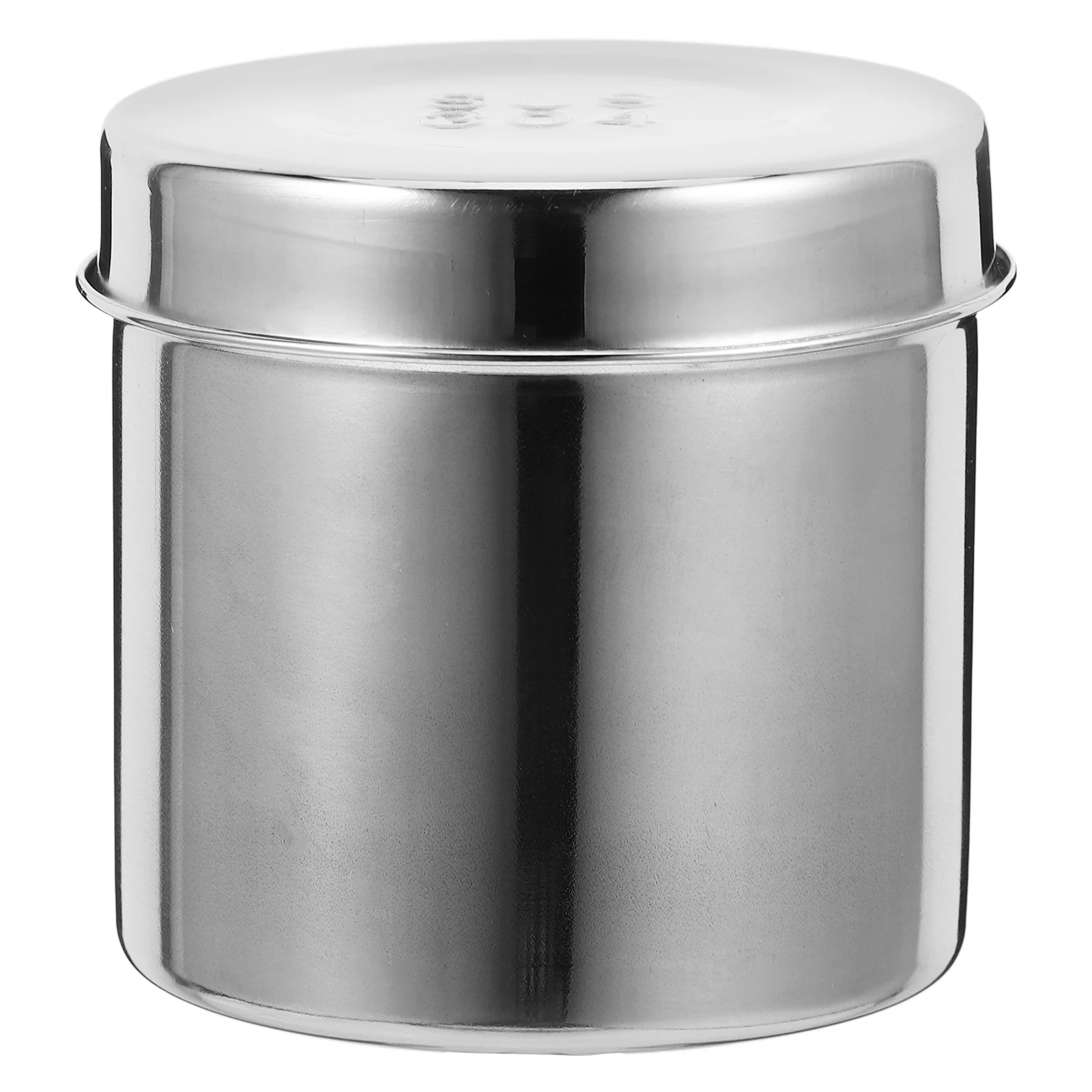 

Ointment Jar Metal Stainless Steel Urn Dressing Airtight Coffee Oil Container Canister with Lid