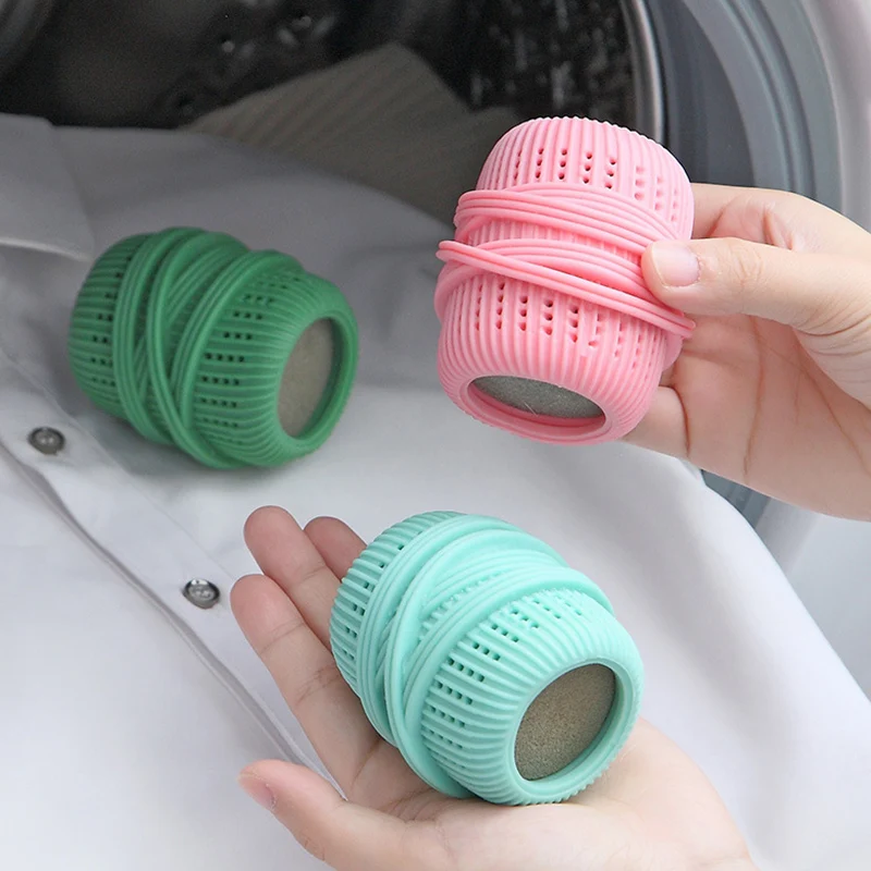 

1pc Reusable Laundry Ball Washing Machine Drying Fabric Softener Ball for Home Clothe Cleaning Tool Accessrices