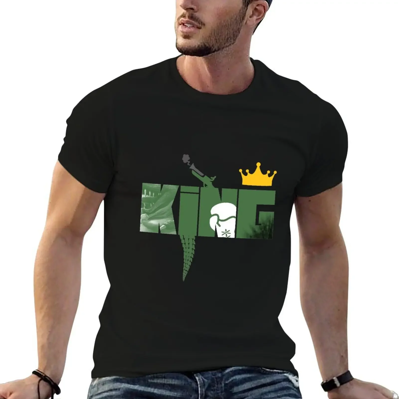 

King of Kings T-Shirt shirts graphic tees baggy shirts sweat oversized graphic tee heavyweight t shirts for men