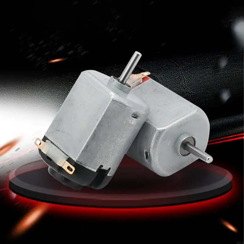 M6CB Motor 3V Motor 130 Motor -Metall -Auto -Modell Hobby Elektronische Komponenten Dampfmotor Doppelwelle Motor