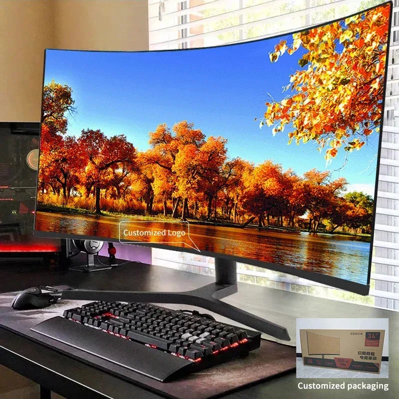 Schermo superficiale di alto valore 2k 165hz Led Monitor da gioco Display 4k Monitor per computer da gioco