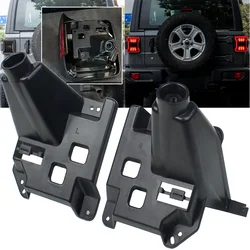 Taillight Mounting Base ABS Interior Rear Smoked For Jeep Wrangler JL 2018-2023 LED Tail Brake Light Holder Bracket Left Right