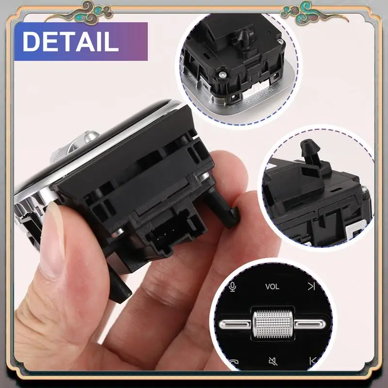 موثوقة-عجلة توجيه سيارة اليسار متعددة الوظائف زر التبديل ل LIXIANG L7 L8 L9 2023-2024 اكسسوارات السيارات #1