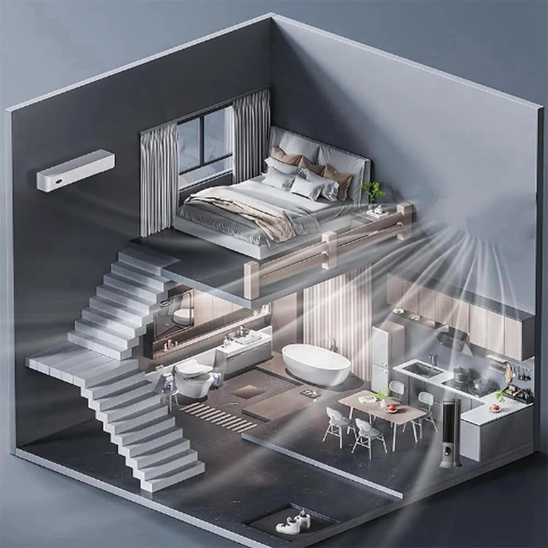 Condizionatore d'aria di raffreddamento ventilatore a torre da scrivania aria condizionata portatile, ventola di raffreddamento del condizionatore d'aria per l'ufficio della camera da letto
