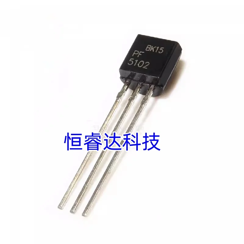 5PCS New Original PF5102 5102 TO-92 N Channel JFET Field Effect Transistor Direct-plugged Triode