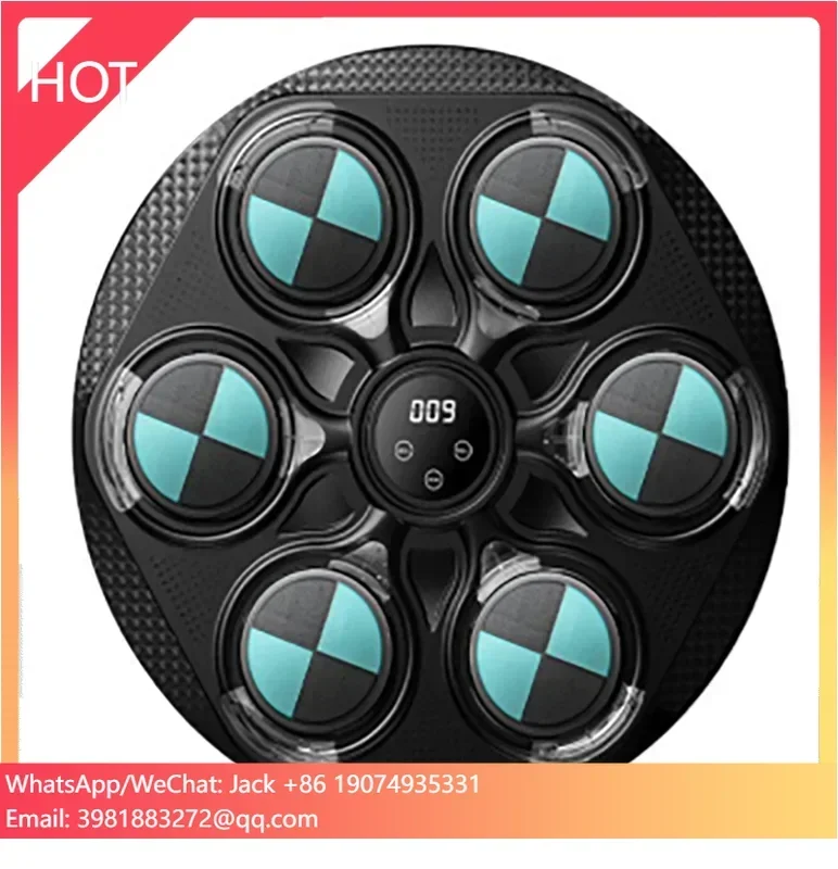High Quality Boxing Machine Blue Tooth Kids Adults Punching Targets Stress Relief Training Fitness Boxing Target