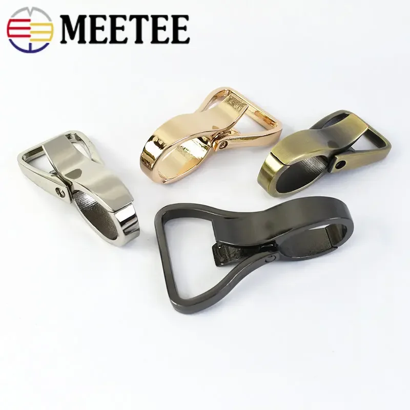 2/5Pcs 20/25/32mm Metal Lobster Buckle Snap Trigger Carabiner Hook Bag Strap Webbing Keychain Clip Clasp DIY Sewing Accessories